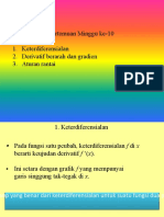 Keterdifferensialan 1