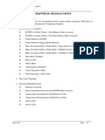 Manual 3 - Federal Accounting System Chapter 10. Transactions