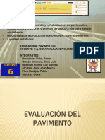 Evaluación del PCI en pavimentos flexibles