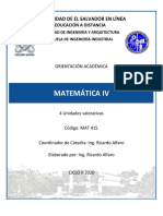  Orientación Académica MAT415