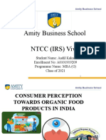 Amity Business School NTCC (IRS) Viva