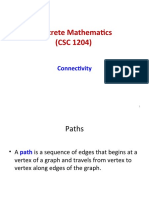 Discrete Mathematics (CSC 1204) : Connectivity