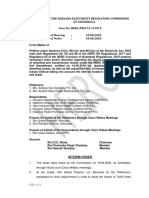 Before The Haryana Electricity Regulatory Commission at Panchkula Case No. HERC/PRO-51 of 2019 Date of Hearing: 18.08.2020 Date of Order: 18.08.2020