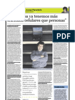 Josep Paradells (Ingeniero Español), PuntoEdu. 04/09/2006