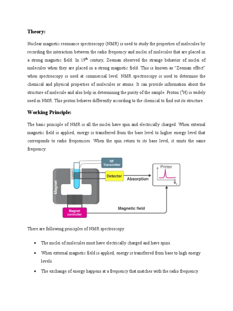 NMR Lab Report | PDF