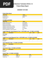 Cat Electronic Technician 2014A v1.0 Product Status Report