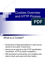 Cookies Overview and HTTP Proxies