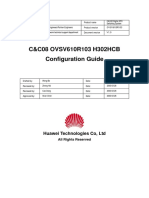 C&C08 OVSV610R103 H302HCB Configuration Guide: Huawei Technologies Co, LTD
