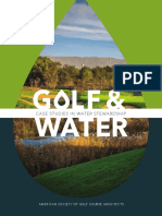 G LF& Water: Case Studies in Water Stewardship
