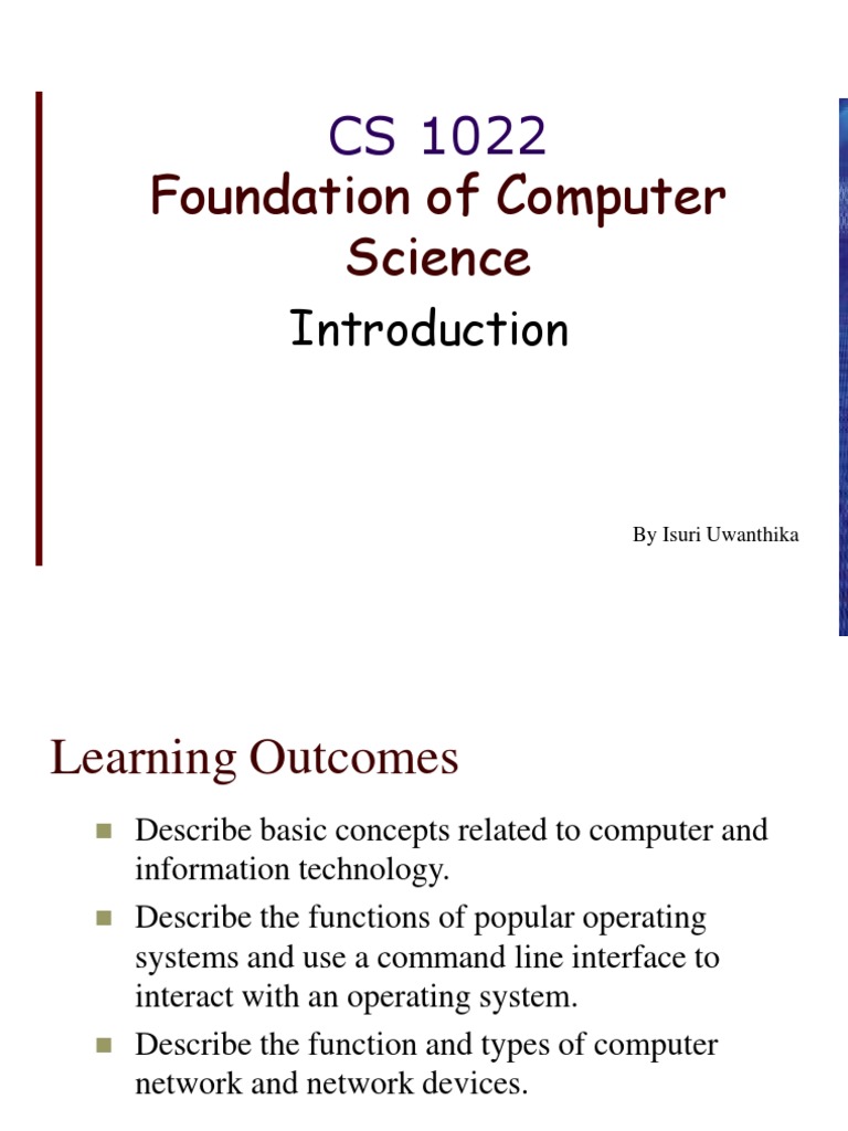 Foundation of Computer Science by Isuri Uwanthika PDF Integrated