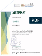 Sertifikat MSDA