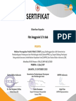 Certificate for Fitri Anggraini S.Tr.Keb for %22Sertifikat Webinar Pencegah...%22.pdf