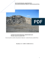 Raport Cariera Iglicioara 2014 - Carpat Agregate PDF