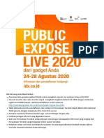 Public Expose Live 2020