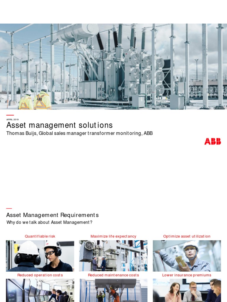 Asset Management Solutions - Thomas | PDF | Transformer | Electrical ...
