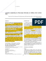 1 - Calcaneal Lengthening For Planovalgus Deformity in Children With Cerebral Palsy PDF