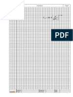 Printable Calculation Sheet