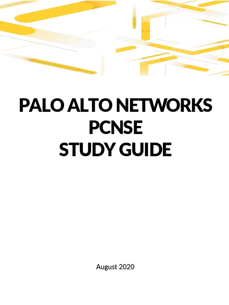PCNSE Prüfungs-Guide