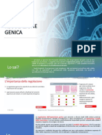 4. LA REGOLAZIONE GENICA