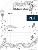 Pan Flute Recording Sheets PDF