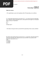 Self Assessment-Partnership Liquidation