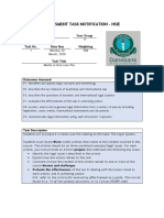 Assessment Task Notification - Hsie: Subject Year Group