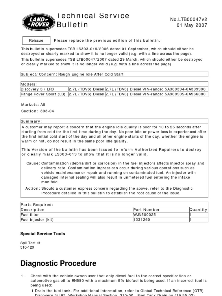 RR Sport Injector Test | PDF | Fuel Injection | Diesel Engine