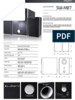 Woodpecker SW-M27 2.1 Sound System with Deep Bass Subwoofer