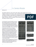 1 Data Sheet Nokia 7750 SR-s Service Router