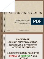 Stabilite Des Ouvrages