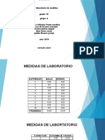 Institucion Educativa Liceo Carmelo Percy Vergara Medidas de Laboratorio