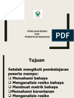 Penilaian Resiko Dan Penentuan Kejadian