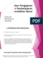 Pendekatan Pengajaran Dan Pembelajaran Pendidikan Moral