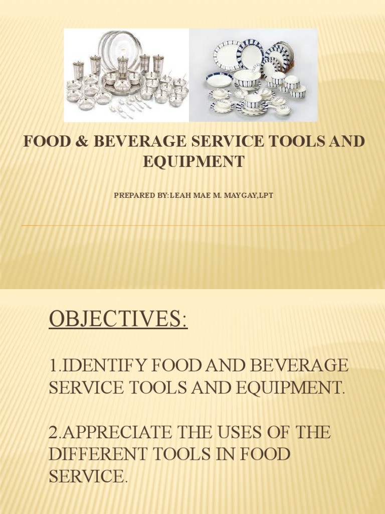 Food Service Tools & Equipment - ppt video online download
