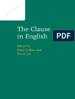 (Prof. Peter Collins, David Lee (Eds.) ) The Clause