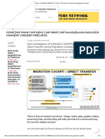 New Installation of S - 4HANA 1909FPS0 - Part 5 - Direct Data Transfer Using Migration Cockpit PDF