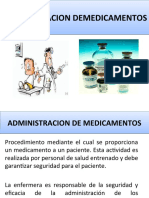 ADMINISTRACION DE MEDICAMENTOS I