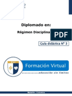 Guia Didactica 3-RD Ley 836 de 2003 Código Disciplinario Fuerzas Militares