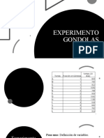 Experimento Gondolas