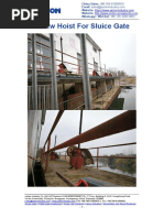 16 Screw Hoist For Sluice Gate PDF