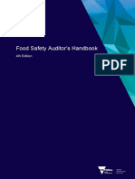 Food Safety Auditors Handbook 4th Edition Update PDF