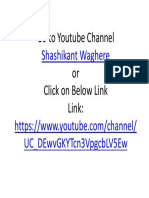 Go To Youtube Channel Shashikant Waghere PDF