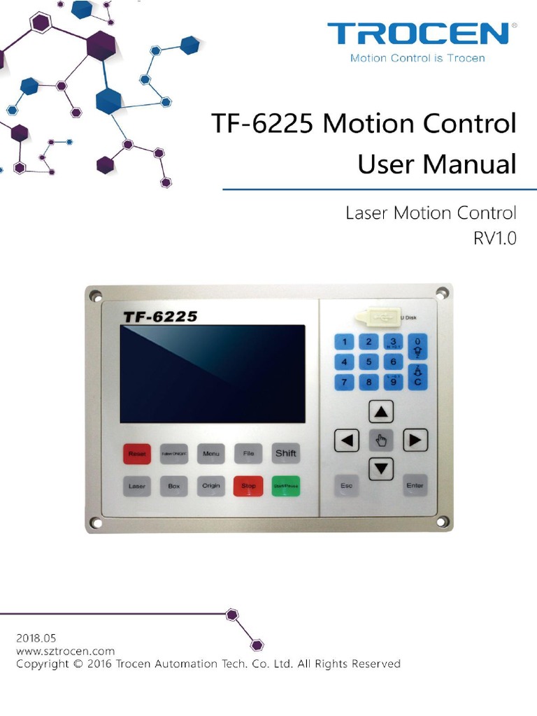 TF-6225 Motion Control User Manual PDF | PDF | Cursor (User Interface ...