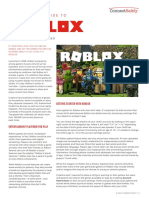 Roblox ConnectSafely Parents Guide V2.en - .Es, PDF