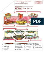 Juan Daniel Agamez - Vocabulary the Restaurant i