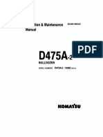 O&M D475A-2 10282 Up SEAM019M0203