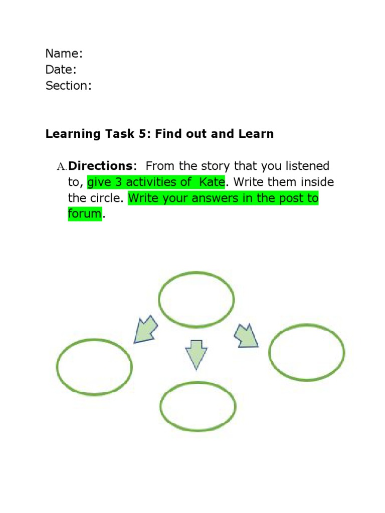Learning Task 5 - Find Out and Learn | PDF