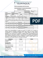 Ficha de Reingreso Institucional