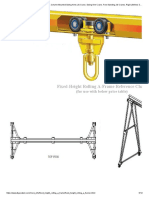 Fixed Height Rolling A-Frame, Column-Mounted Swing Arms Jib Crane, Swing Arm Crane, Free Standing Jib Cranes, Rigid Lifelines Swing Arm Anchor Track Systems_5