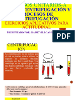 Ejercicios de Actitudinal - de Centrifugacion-Procesos Unitarios-A